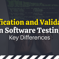 verification and validation in software testing