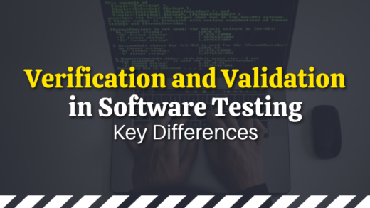 verification and validation in software testing